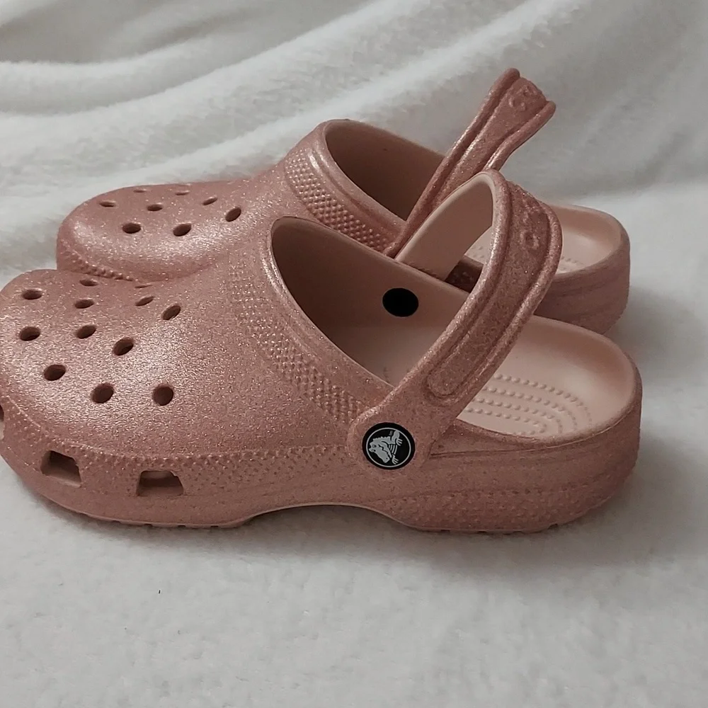 Junior Classic Glitter Clogs - Picture 10 of 13